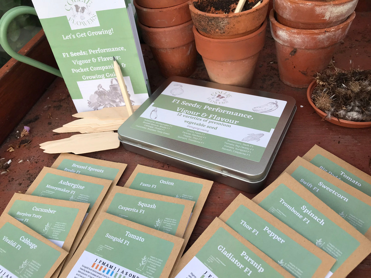 F1 Hybrids - Performance & Vigour: Seed Tin