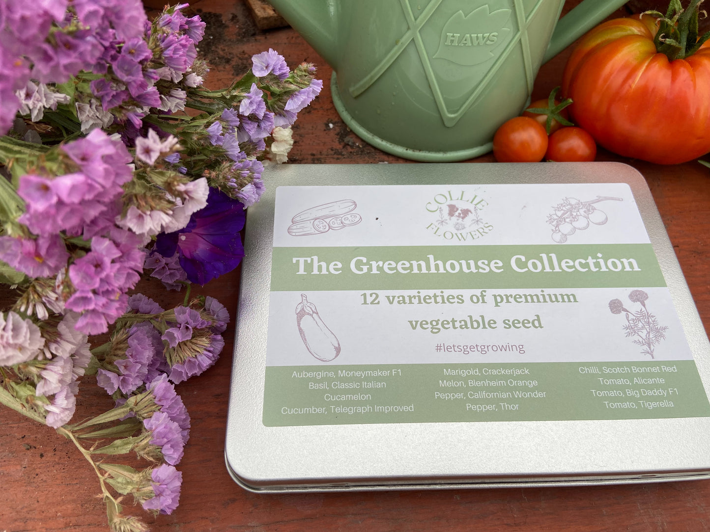 The Greenhouse Collection: Seed Tin